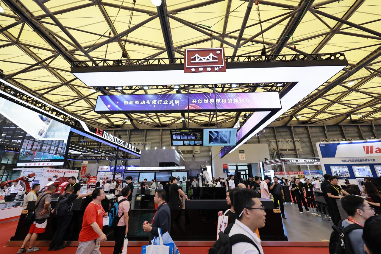 埃森會(huì)現(xiàn)場(chǎng)速遞，金橋焊材精彩亮相！